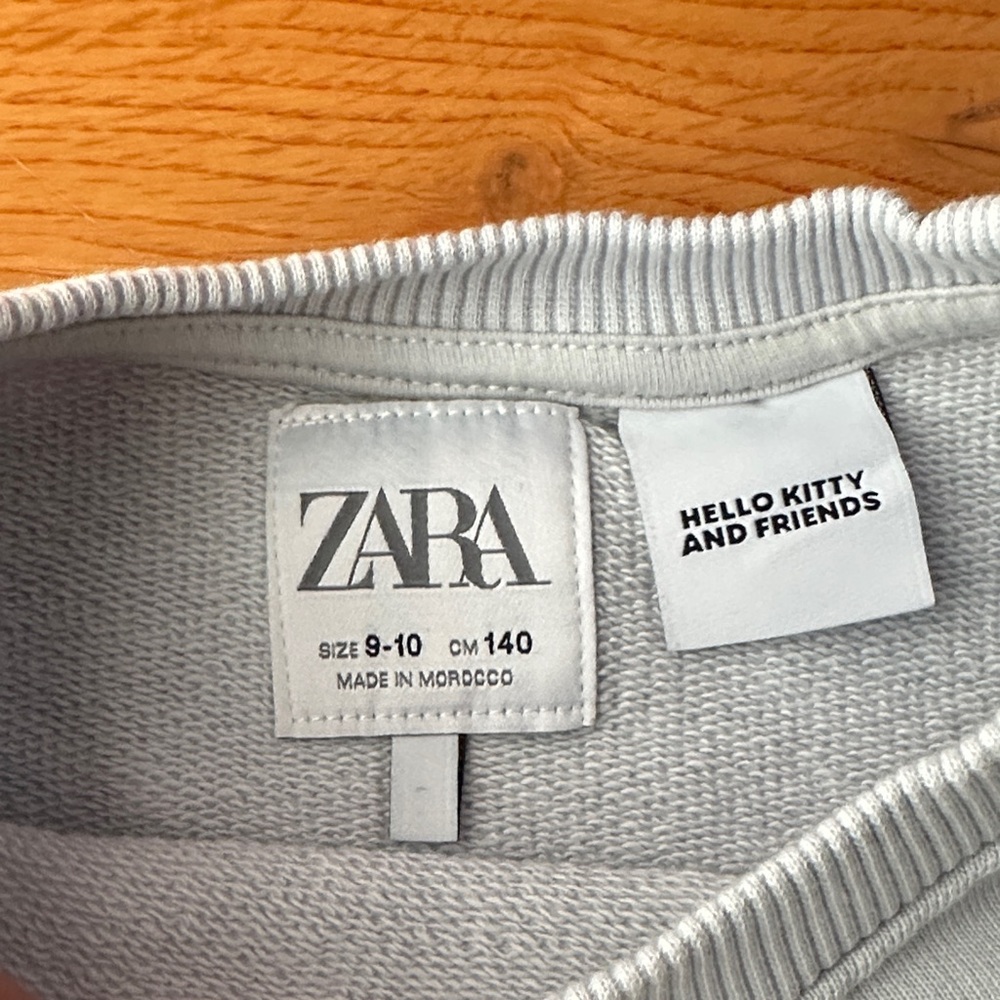 Zara Light Blue Hello Kitty & Friends Sweatshirt - Picture 2 of 3